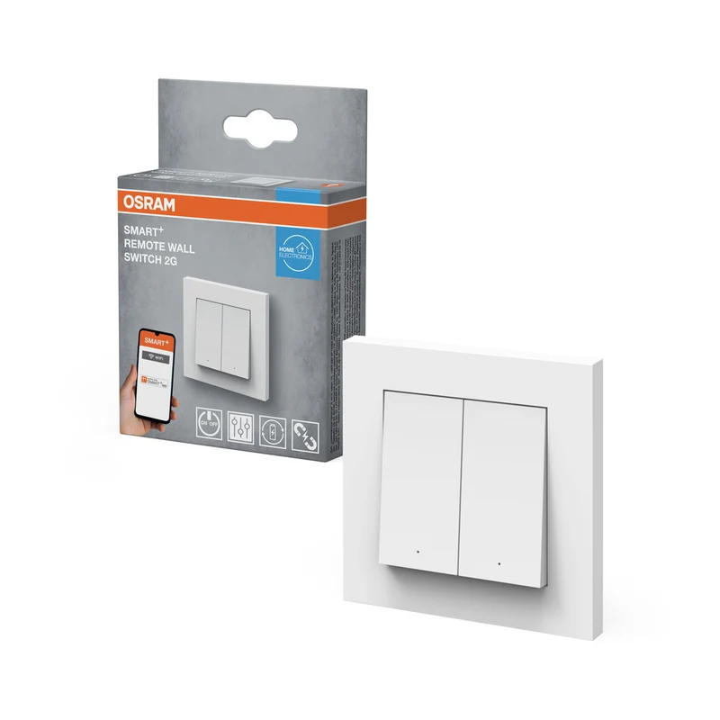 OSRAM Wifi SMART+ smarter magnetischer Wandschalter 2-Tasten