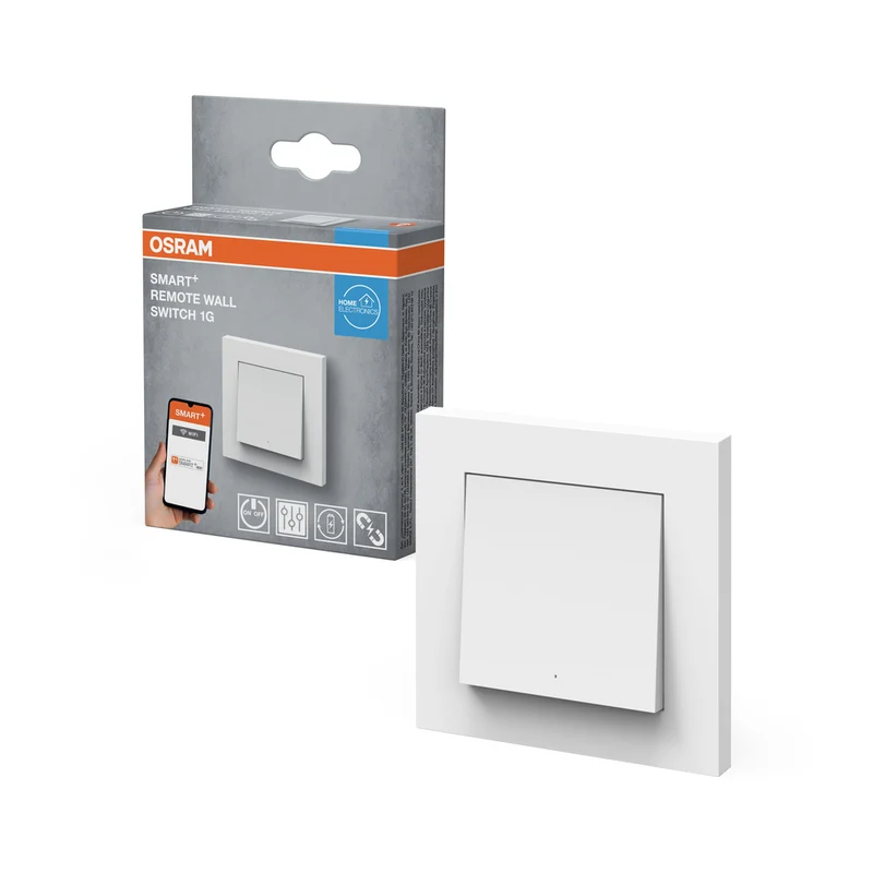OSRAM Wifi SMART+ smarter magnetischer Wandschalter mit 1-Taste