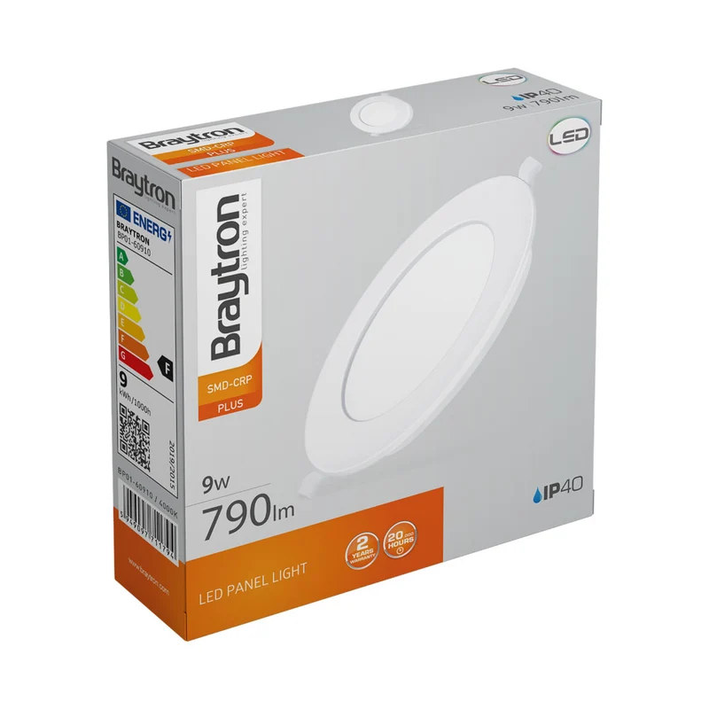 9W LED Einbaustrahler Deckenspot Ultra Flach Einbauleuchte Einbauspot 230V IP40 4000K Neutralweiß