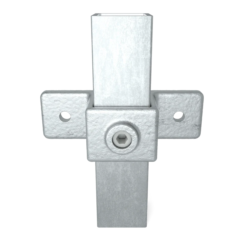 Ösenteil mit Doppellasche 40 mm quadratisch