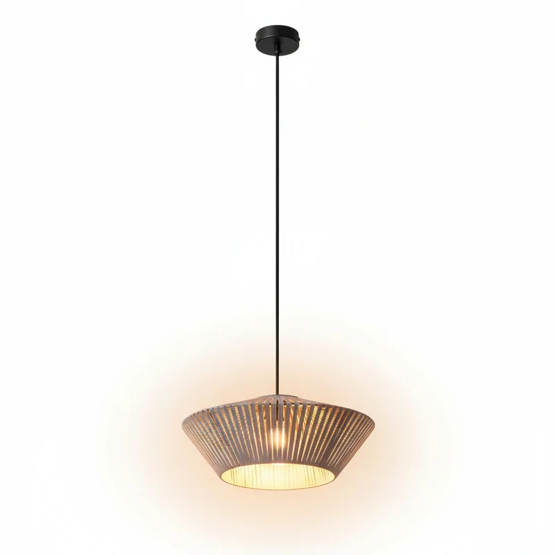 OSRAM DECOR Stripes Pendelleuchte 1xE27 Dunkelgrau