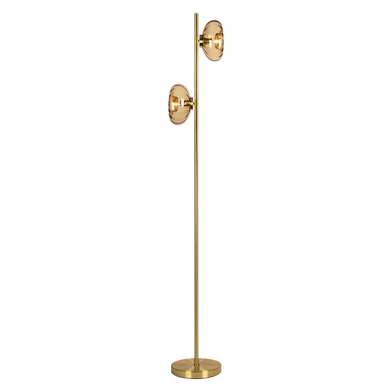 OSRAM DECOR Gold Glass Stehleuchte 2xE14 Gold