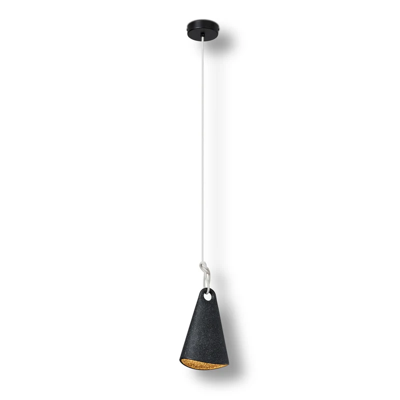 OSRAM Decor Bell Pendelleuchte E27 Schwarz, Hängelampe, Metall, PCR, aus recyceltem Material gefertigt