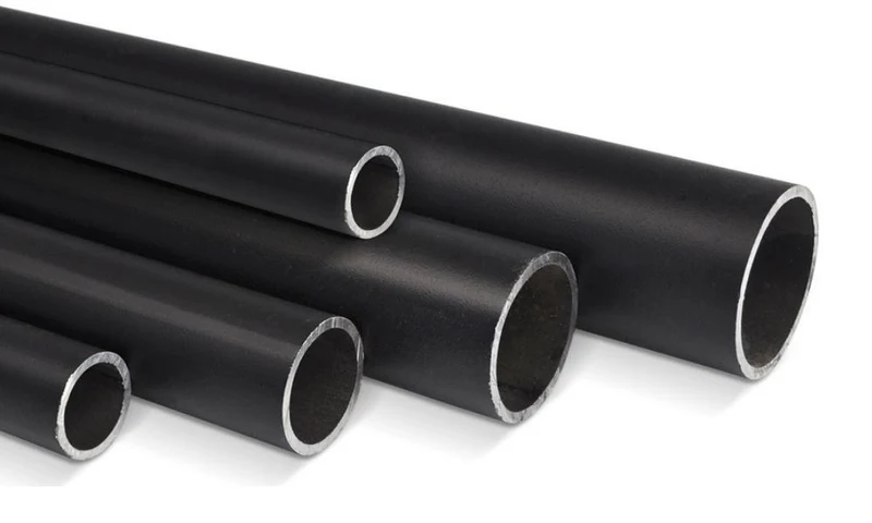 Stahlrohr schwarz 33,7 mm (1 Zoll)