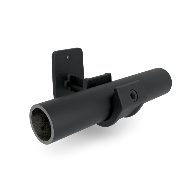 Handlaufhalterung offen schwarz 26,9 mm