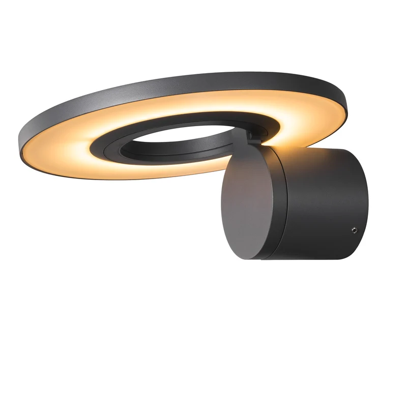 I-RING, Wandaufbauleuchte, 9,2 W, 3000 K, anthrazit