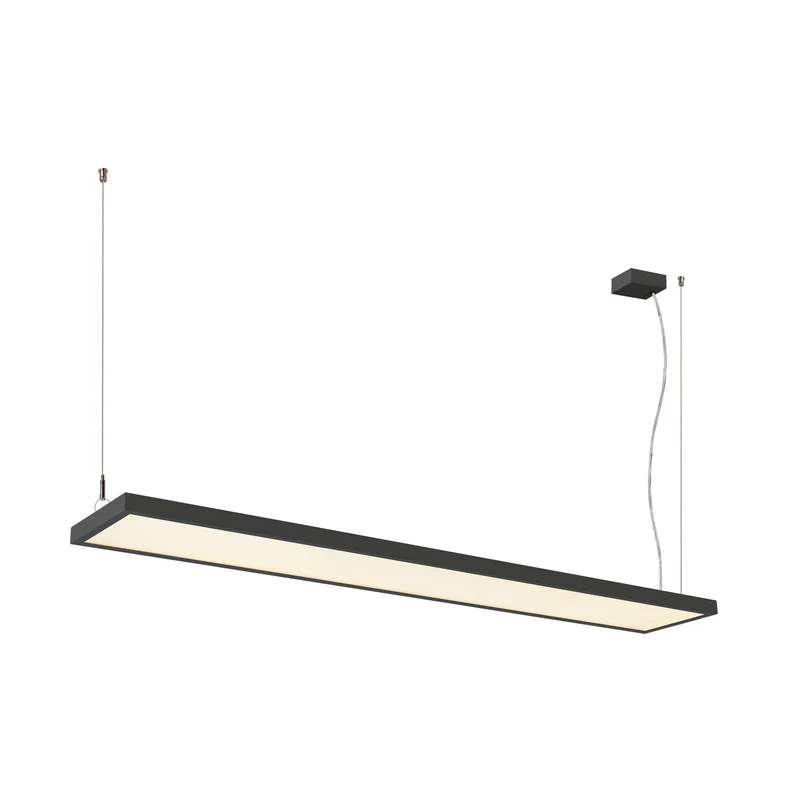 WORKLIGHT PRO 150, Pendelleuchte, 150 cm, 4000 K, DALI, Touch, schwarz
