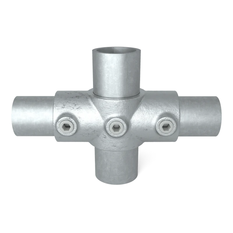 Kreuzstück in 1 Ebene Kombinationsmaß 48,3 mm - 42,4 mm