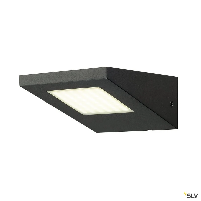 SLV IPERI WL Wandleuchte, anthrazit, 48 LED, neutralweiss, 4000K