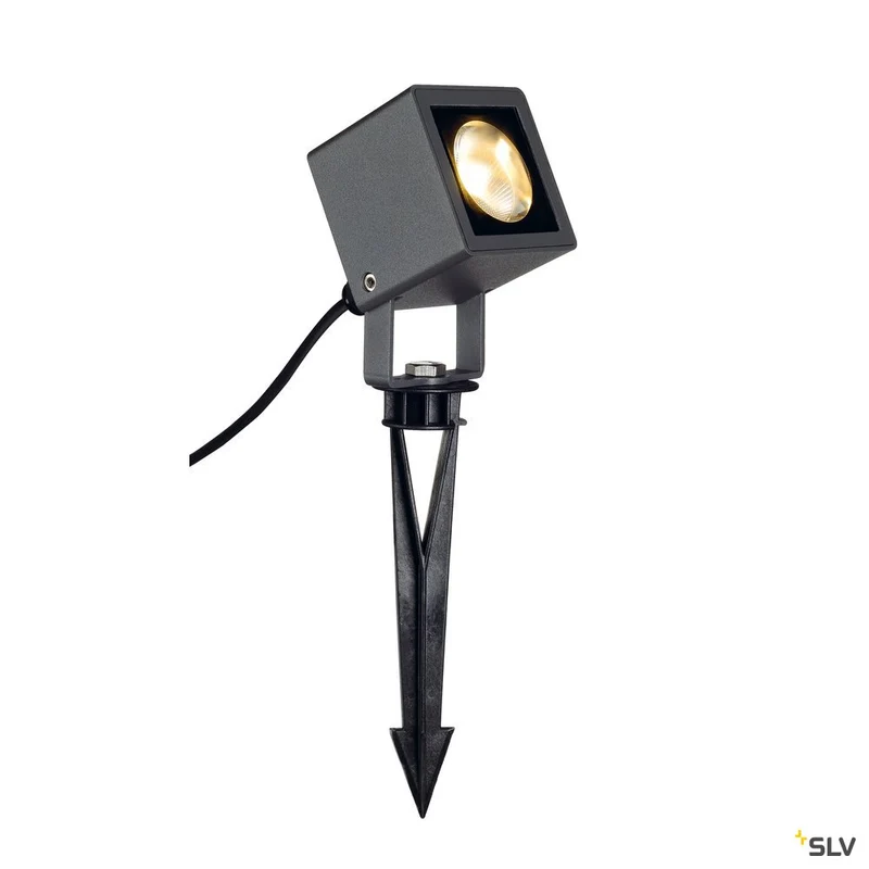 SLV NAUTILUS SQUARE LED Strahler, eckig, anthrazit, 6W, 3000K