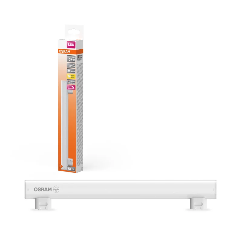 OSRAM LEDinestra LED-Lampe 30cm, 3W, 275lm, Frosted, S14s , Warmweiß