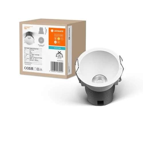 LEDVANCE SPOT TWIST Downlight Ø 70mm, weiß, 5W, 400lm, 830 WT