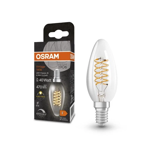 OSRAM Vintage 1906® Classic B LED-Lampe, 4,8W, 470lm