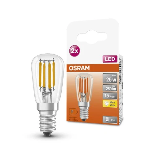OSRAM SPECIAL T26 Kleine LED-Speziallampe, 2,8W, 250lm, E14 , Warmweiß