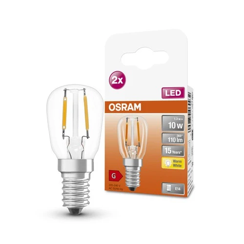 OSRAM SPECIAL T26 Kleine LED-Speziallampe, 2.2W, 110lm, E14 , Warmweiß