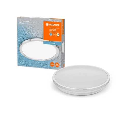 LEDVANCE ORBIS DISC Badezimmerleuchte, Chrom, 18W, 2200lm