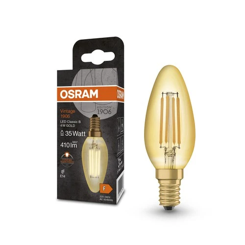 OSRAM Vintage 1906® Classic B LED-Lampe, 4W, 410lm , E14