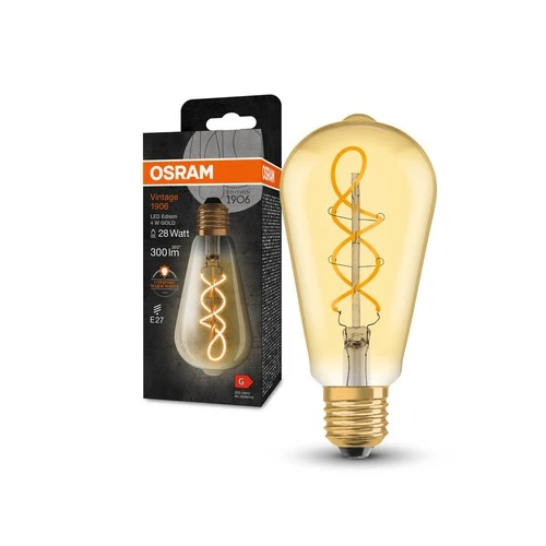 OSRAM Vintage 1906® Classic Edison LED-Lampe, 4W, 300lm , E27 , Warmweiß