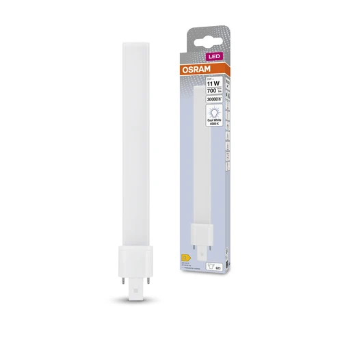 OSRAM DULUX S LED EM & AC MAINS LED-Röhre 23,4cm (ex 11W) 6W / 4000K Kaltweiß G23