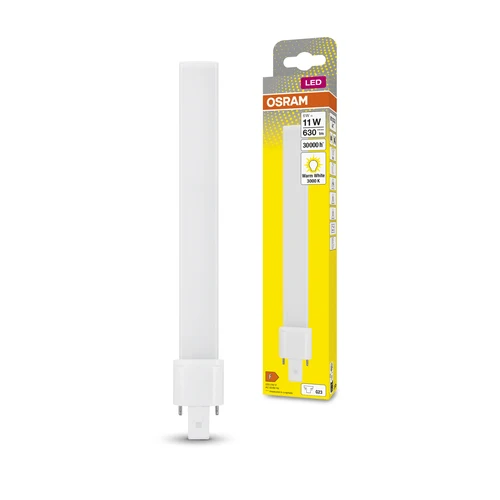 OSRAM DULUX S LED EM & AC MAINS LED-Röhre 23,4cm (ex 11W) 6W / 3000K Warmweiß G23
