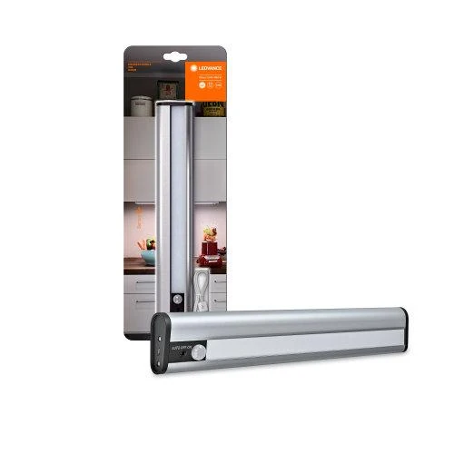 LEDVANCE Linear LED Mobile USB Batteriebetriebene Leuchte, Leuchte für Innenanwendungen, Bewegungssensor, Tag-Nacht-Sensor, Kaltweiß, 30cm