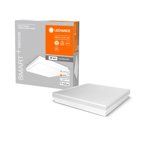 LEDVANCE Wifi SMART+ ORBIS MAGNET LED Deckenleuchte 45x45cm Tunable Weiß 42W / 3000-6500K weiß
