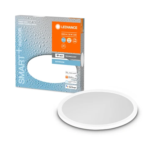 LEDVANCE Wifi SMART+ ORBIS DISC LED Bad Deckenleuchte 40cm Tunable Weiß 25W / 3000-6500K