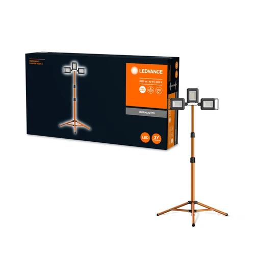 LEDVANCE WORKLIGHT CHARGE MOBILE BATTERY Baustrahler 1x30W 2x5W / 4000K