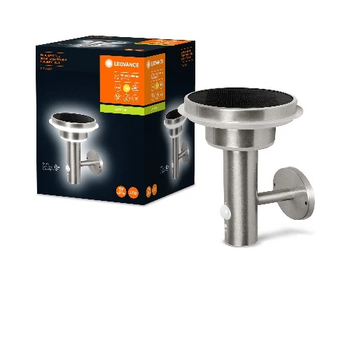 LEDVANCE ENDURA® Style Double Circle Solar LED Wandleuchte mit Sensor 6W / 3000K Warmweiß