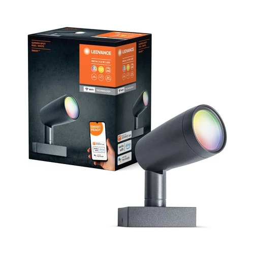 LEDVANCE Wifi SMART+ Outdoor Garden LED Spot RGBW mehrfarbig Basis