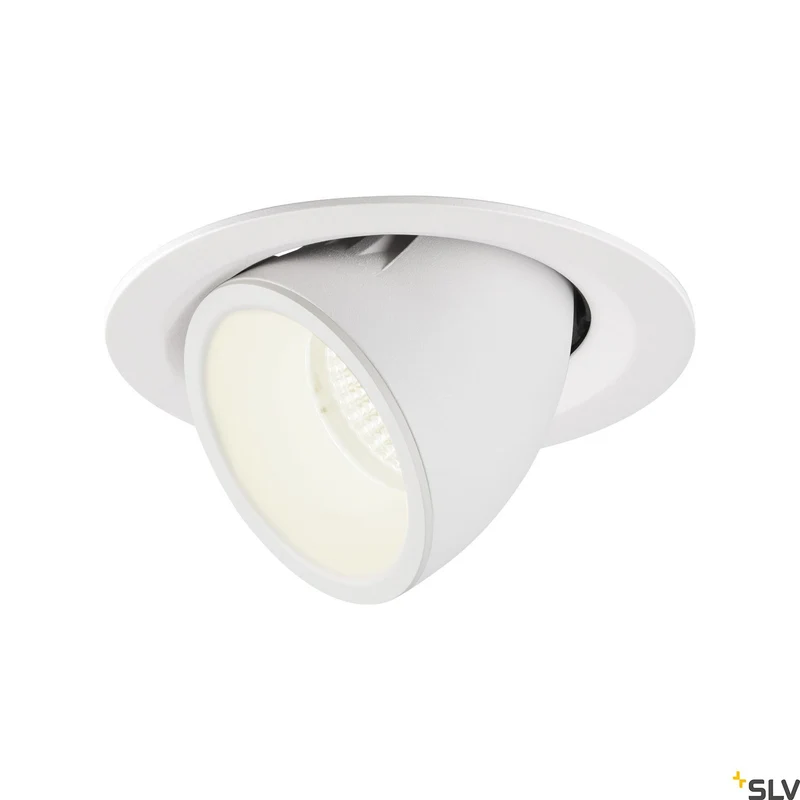 SLV NUMINOS® GIMBLE M, Deckeneinbauleuchte weiß 4000K 55°