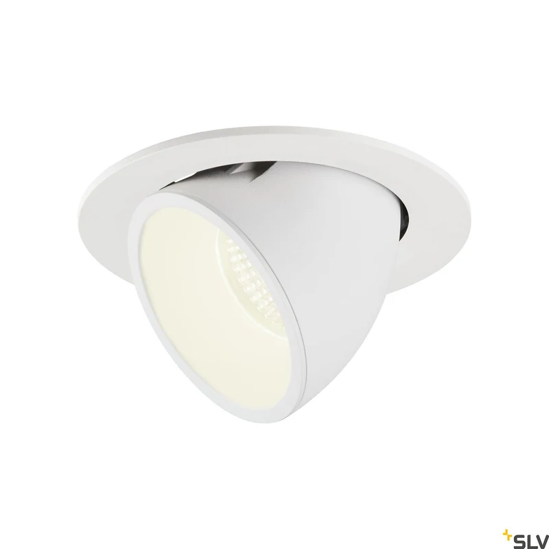 SLV NUMINOS® GIMBLE L, Deckeneinbauleuchte weiß 4000K 55°