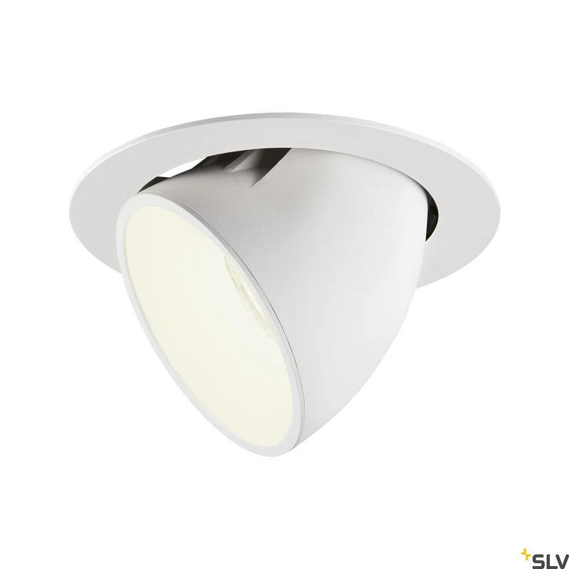 SLV NUMINOS® GIMBLE XL, Deckeneinbauleuchte weiß 4000K 55°