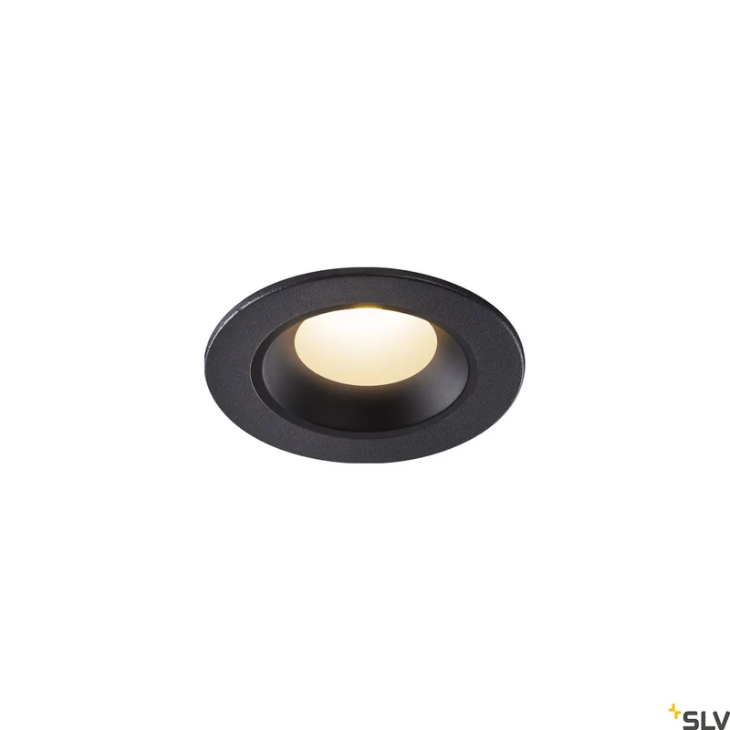 SLV NUMINOS® XS, Deckeneinbauleuchte schwarz 3000K 40°