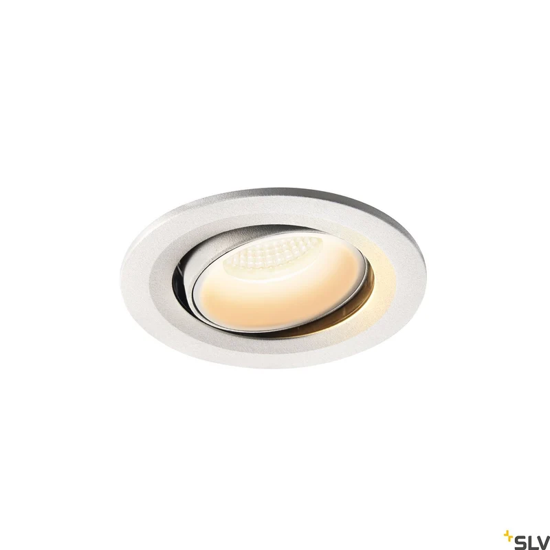 SLV NUMINOS® MOVE S, Deckeneinbauleuchte weiß 2700K 55°
