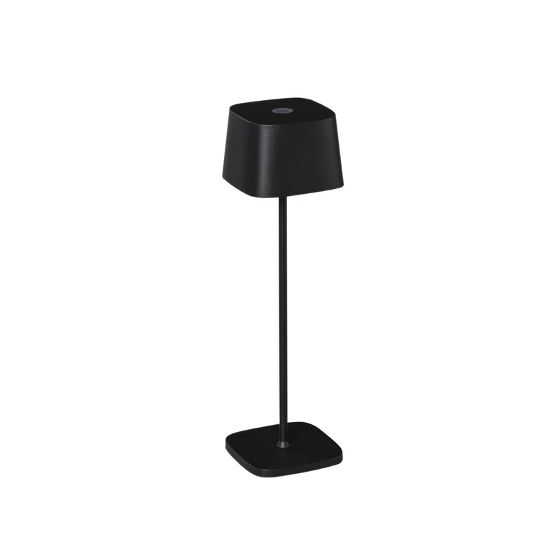 Konstsmide Capri LED USB-Tischleuchte schwarz, Farbtemperatur, dimmba