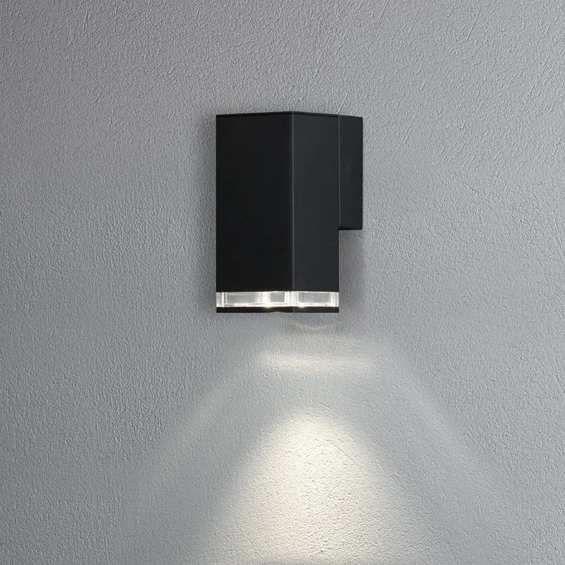Konstsmide Pollux Wandleuchte schwarz GU10