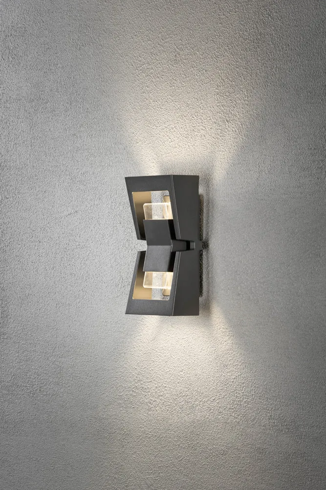 Konstsmide Potenza Wandleuchte antrgazit H-Power LED