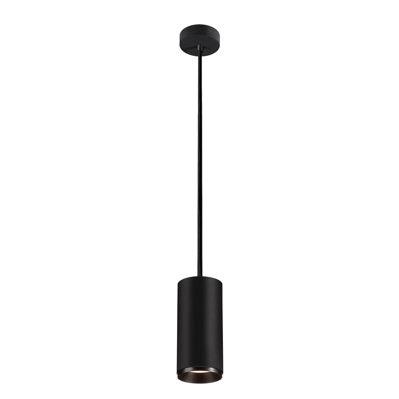 SLV NUMINOS PD DALI L, Indoor LED Pendelleuchte schwarz/schwarz 4000K 60°