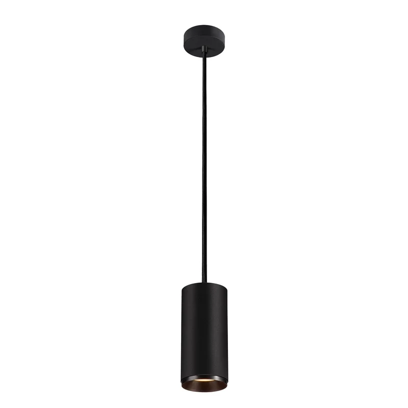 SLV NUMINOS PD DALI L, Indoor LED Pendelleuchte schwarz/schwarz 3000K 24°