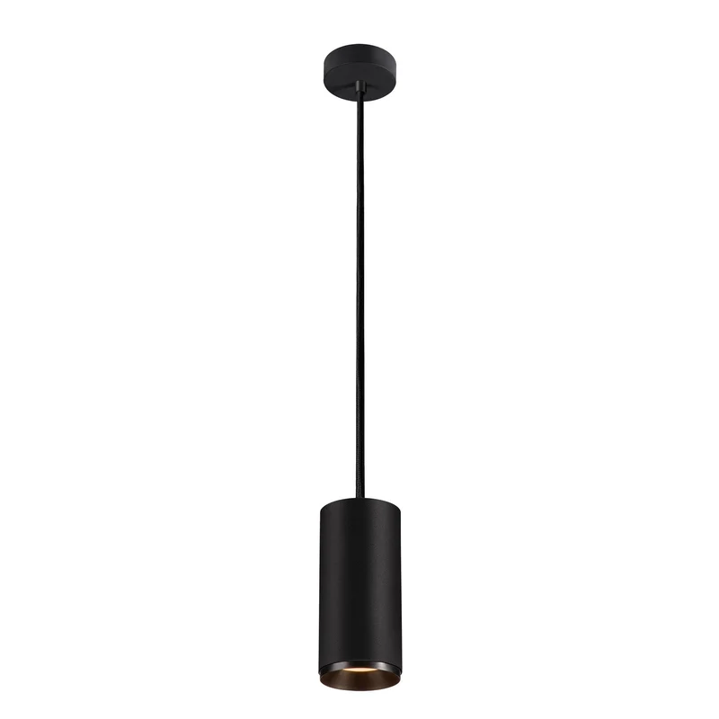 SLV NUMINOS PD DALI L, Indoor LED Pendelleuchte schwarz/schwarz 2700K 60°