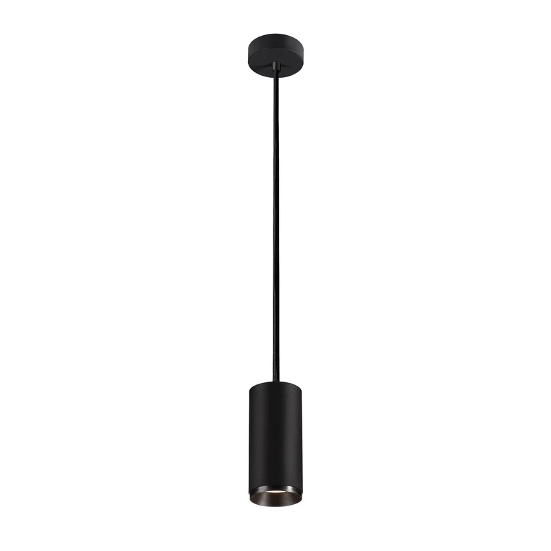 SLV NUMINOS PD DALI M, Indoor LED Pendelleuchte schwarz/schwarz 4000K 24°