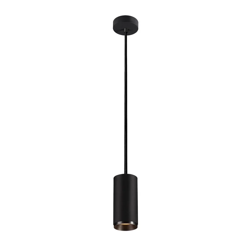 SLV NUMINOS PD DALI M, Indoor LED Pendelleuchte schwarz/schwarz 2700K 60°