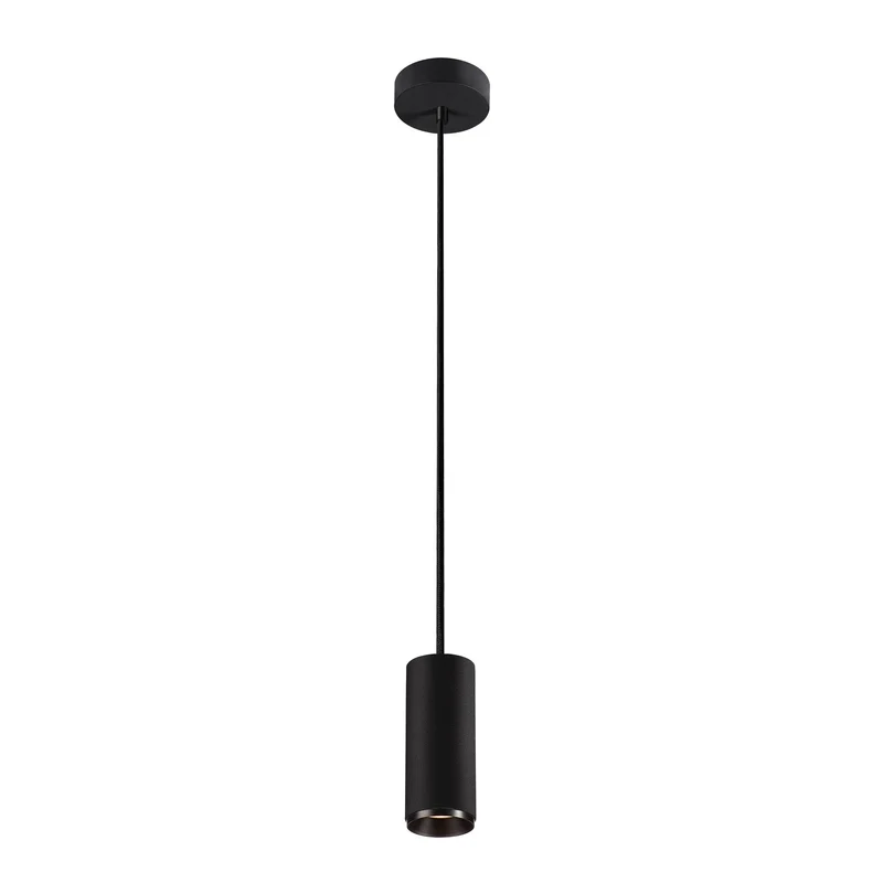 SLV NUMINOS PD PHASE S, Indoor LED Pendelleuchte schwarz/schwarz 4000K 24°