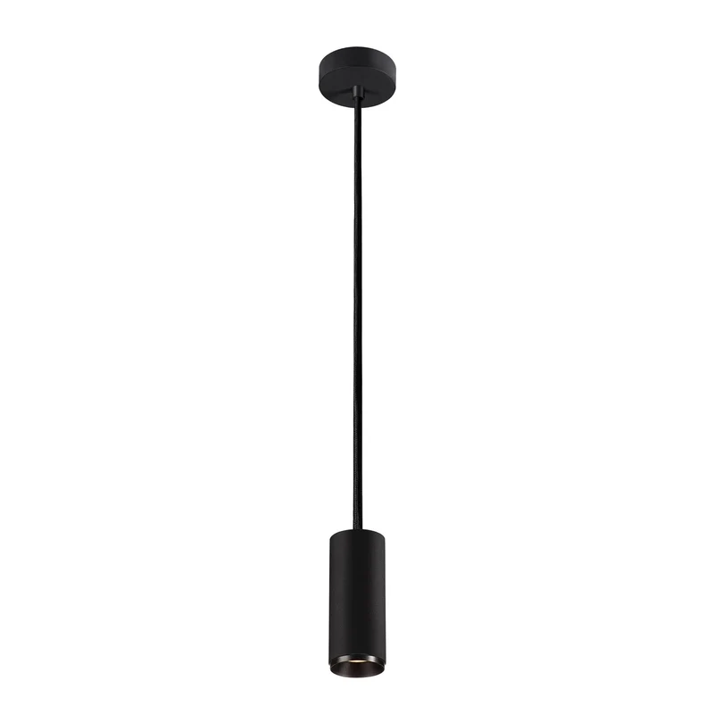 SLV NUMINOS PD DALI S, Indoor LED Pendelleuchte schwarz/schwarz 4000K 60°