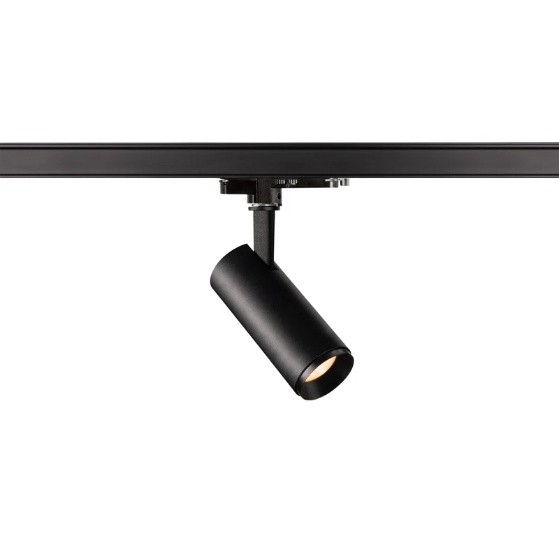SLV 3~ NUMINOS DALI S, 3 Phasen System Leuchte schwarz/schwarz 2700K 24°