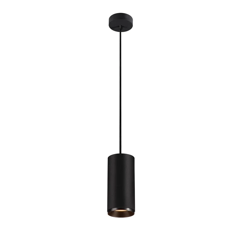 SLV NUMINOS PD PHASE L, Indoor LED Pendelleuchte schwarz/schwarz 2700K 24°
