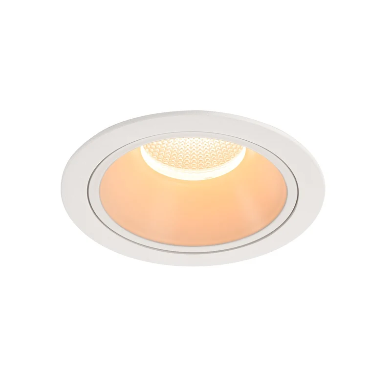 SLV NUMINOS DL XL, Indoor LED Deckeneinbauleuchte weiß/weiß 2700K 40°