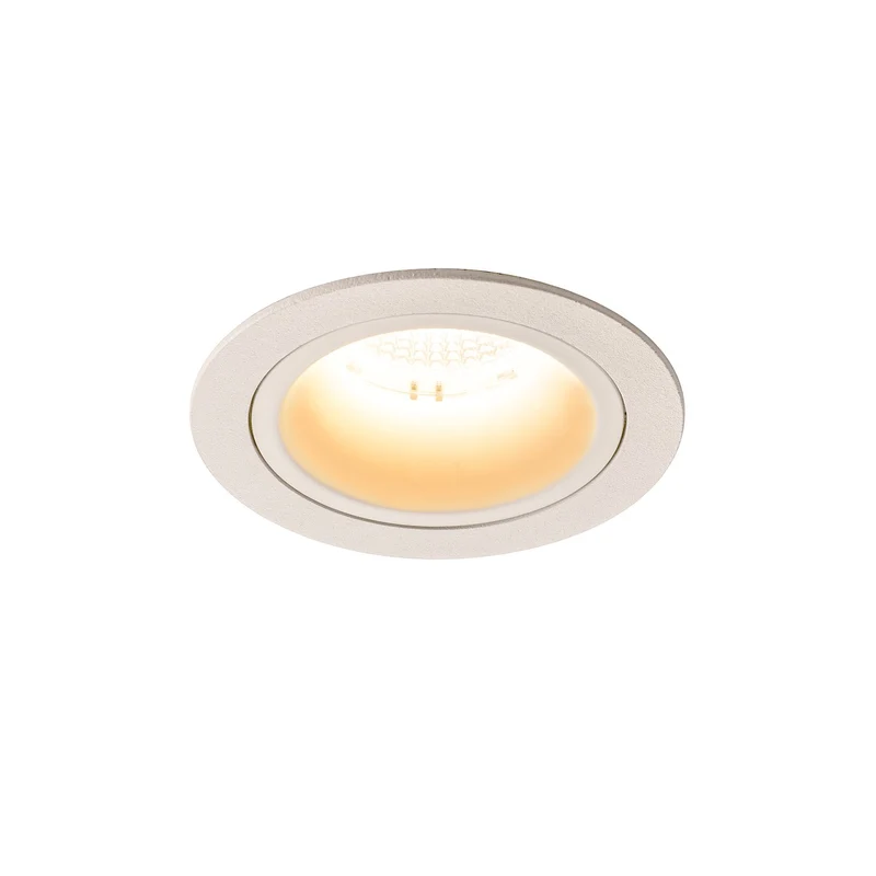 SLV NUMINOS DL M, Indoor LED Deckeneinbauleuchte weiß/weiß 3000K 20°