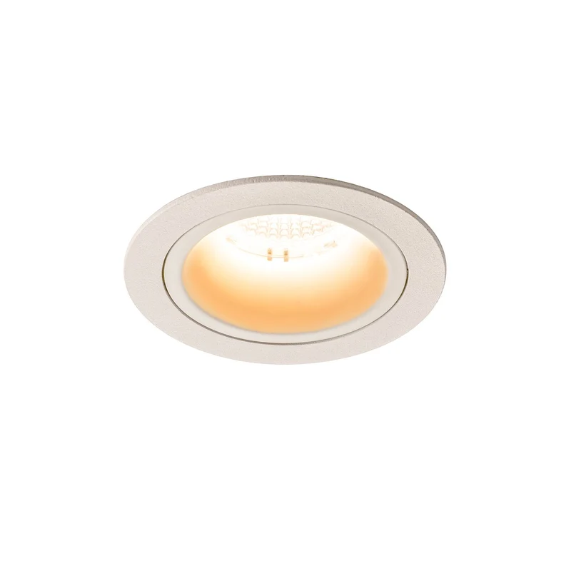 SLV NUMINOS DL M, Indoor LED Deckeneinbauleuchte weiß/weiß 2700K 40°